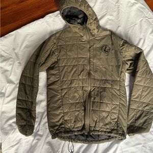 Leupold Men's Olive Quilted Jacket Medium